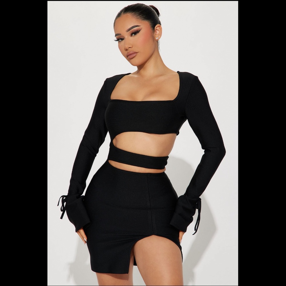 Fashion Nova Black Dress